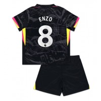 Camiseta Chelsea Enzo Fernandez #8 Tercera Equipación Replica 2024-25 para niños mangas cortas (+ Pantalones cortos)